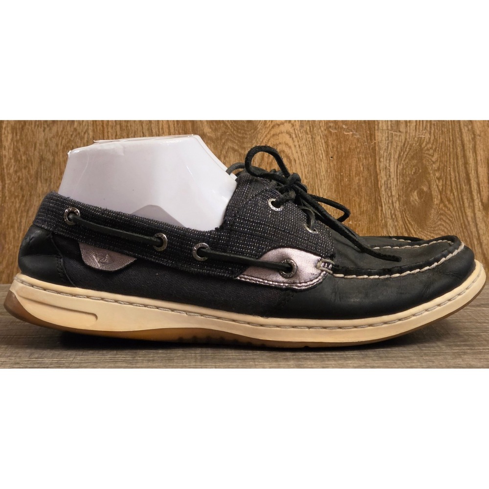 Sperry‎ Top-Sider Boat Shoes Women's Size 9.5 Black